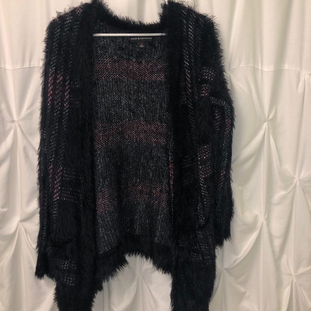 Rock and Republic Fuzzy Cardigan
